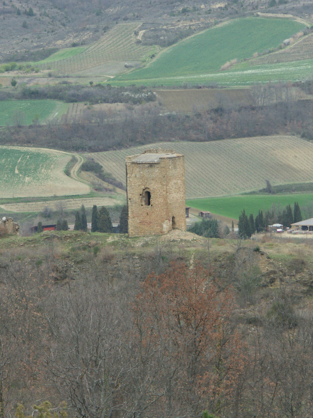 La Tour de Fa dominant la Vallée du Faby